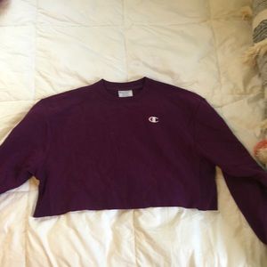Champion cropped sweatshirt